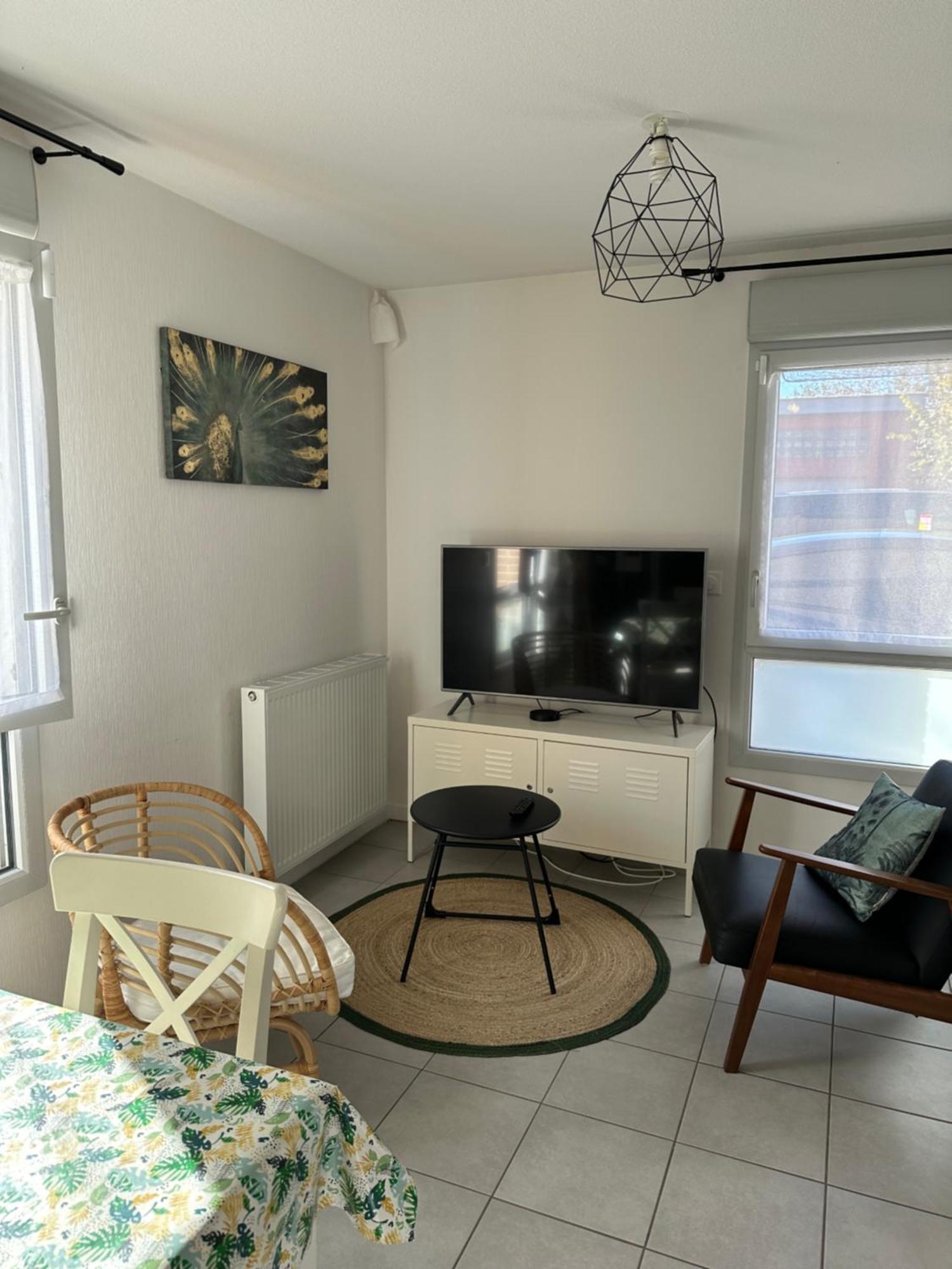 Minimes, Studio Cosy Tout Confort, Wifi, Parking Toulouse Exterior foto