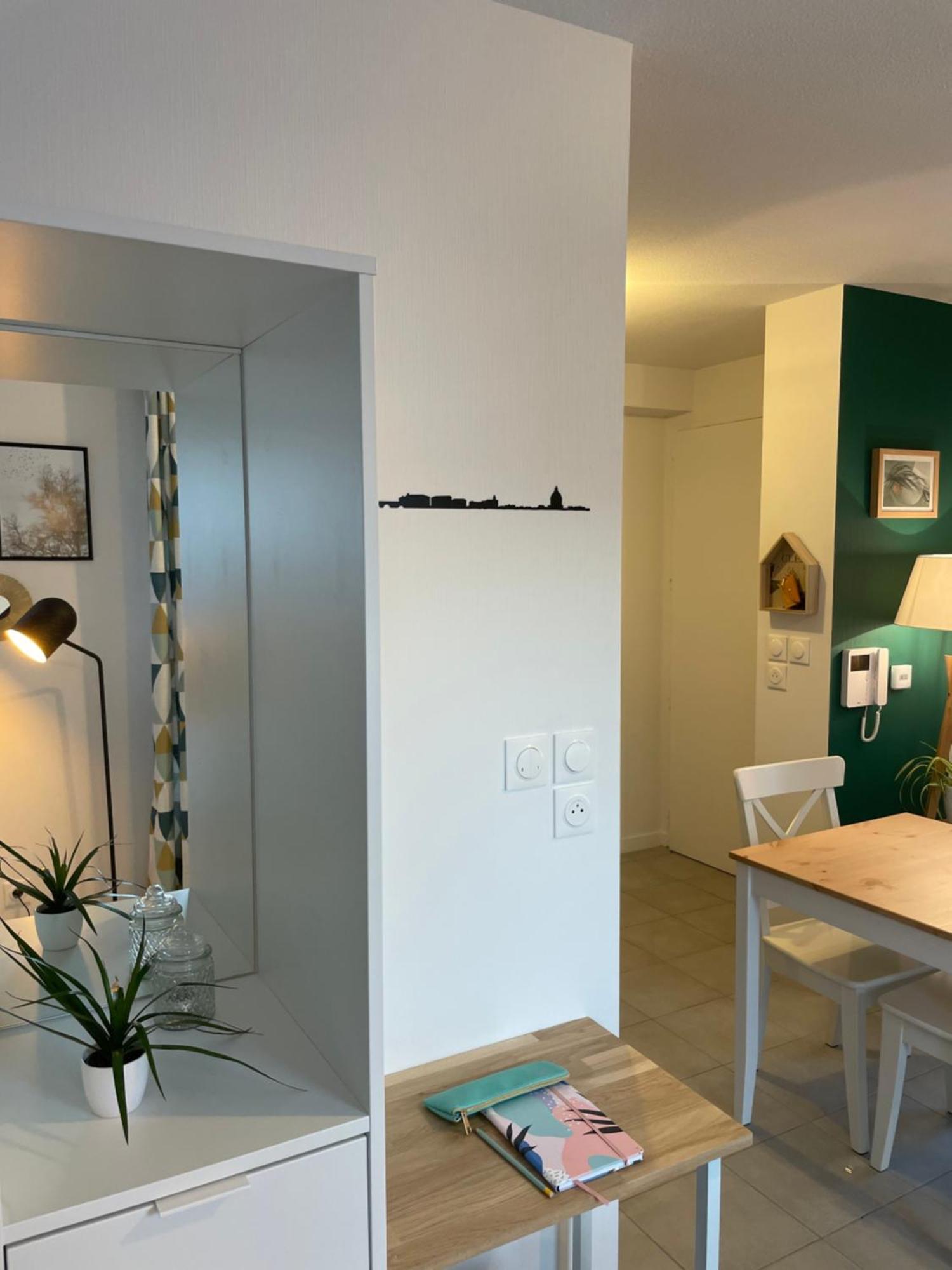 Minimes, Studio Cosy Tout Confort, Wifi, Parking Toulouse Exterior foto