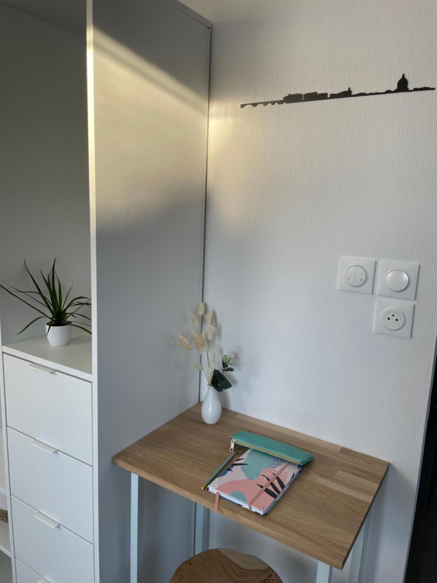 Minimes, Studio Cosy Tout Confort, Wifi, Parking Toulouse Exterior foto